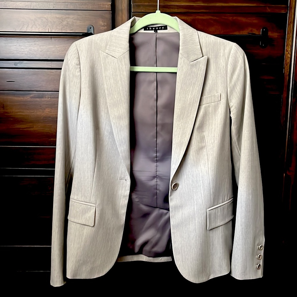 Theory Wool Gabe B Blazer NWOT